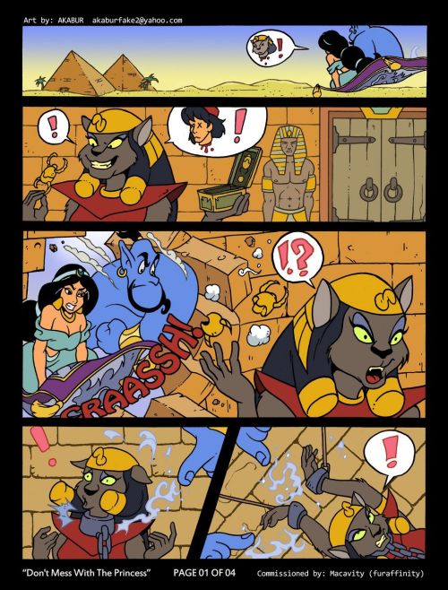 Aladdin don’t Confusão com princess,akubar
